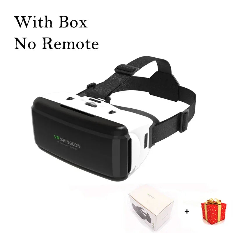 VR Shinecon Viar Virtual Reality Glasses 3D For iPhone Android Smart Phone Smartphone Headset Helmet Goggles Casque Video Game - 1Tecbuy