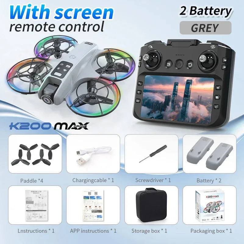 Xiaomi Drone with Camera HD 8K 1080P FPV RC Drones Profesional Five-sided Obstacle Avoidance Helicopter Drone Toy 2025New - 1Tecbuy