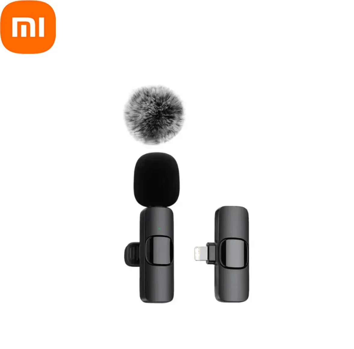Xiaomi Mini Portable Wireless Lavalier Microphone for Live Broadcast Gaming Audio Video Recording iPhone Android - 1Tecbuy