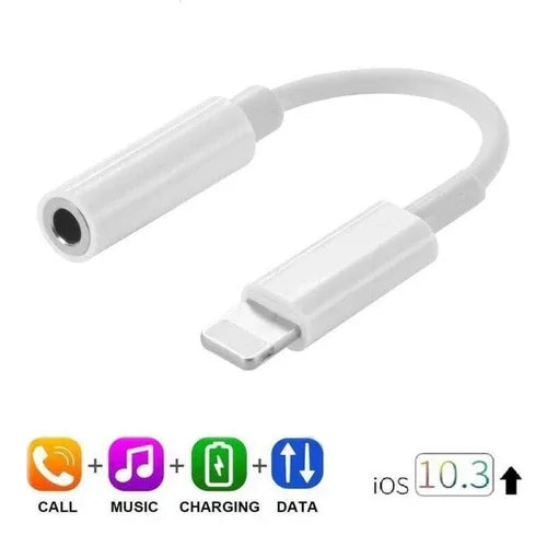 Headphone Adapter 3.5mm Aux Audio Cable - 1Tecbuy
