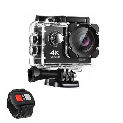 4K Waterproof All Digital UHD WiFi Camera + RF Remote And Accessories - 1Tecbuy