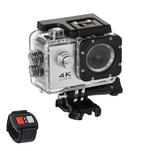 4K Waterproof All Digital UHD WiFi Camera + RF Remote And Accessories - 1Tecbuy