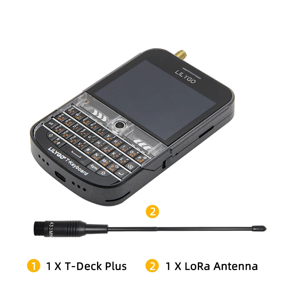 LILYGO® T-Deck Plus ESP32-S3 LoRa Development Board LoRaWAN Low power consumption long distance communication Wireless Module