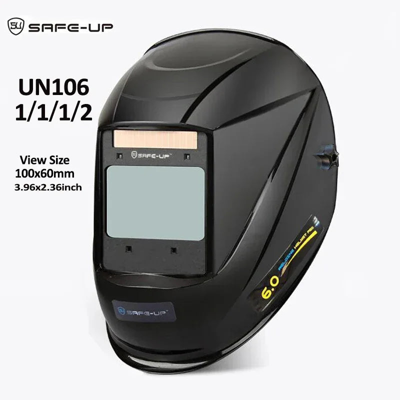 Welding Mask 1/1/1/1 Auto Darkening Welding Helmet 100x97mm Large View TRUE Color 4 Sensors for MIG MAG MMA Welder Machine - 1Tecbuy