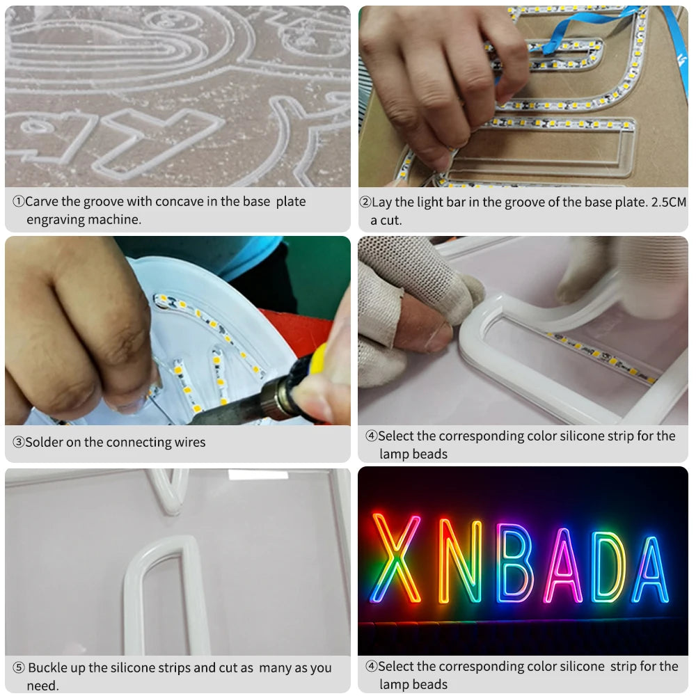 WS2812B WS2815 Individually Addressable RGBIC LED Strip 60Leds/m 8mm White PCB Bendable S Shape DIY Light Tape