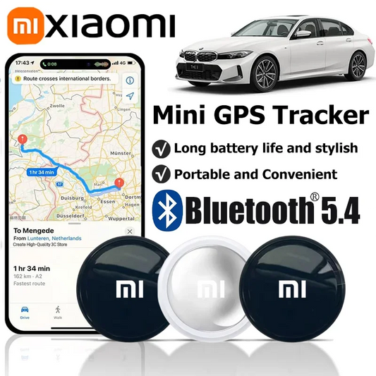 Xiaomi Mini Gps Tracker System FindMy App Air Tag Smart Bluetooth Locator Child Finder Bag Anti-Loss Pet Collar with Tracker NEW
