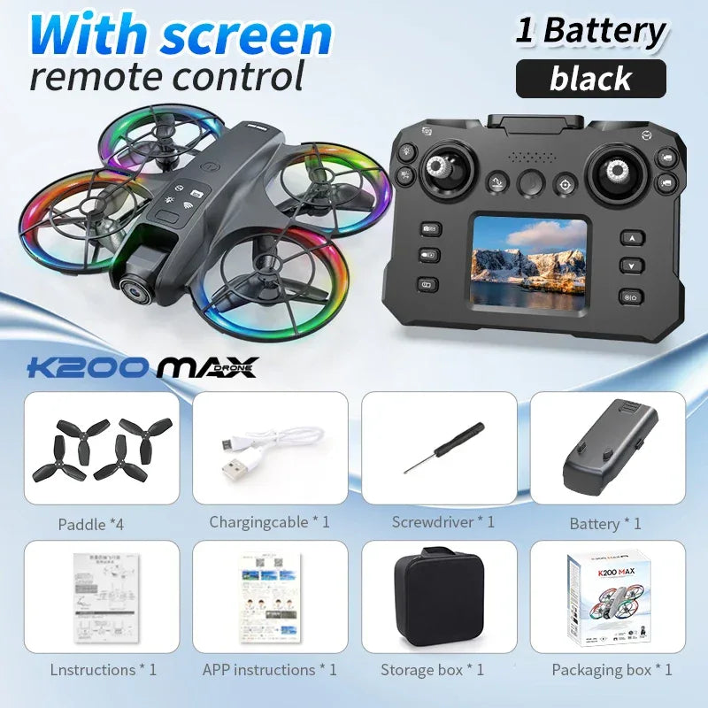 Xiaomi Drone with Camera HD 8K 1080P FPV RC Drones Profesional Five-sided Obstacle Avoidance Helicopter Drone Toy 2025New - 1Tecbuy