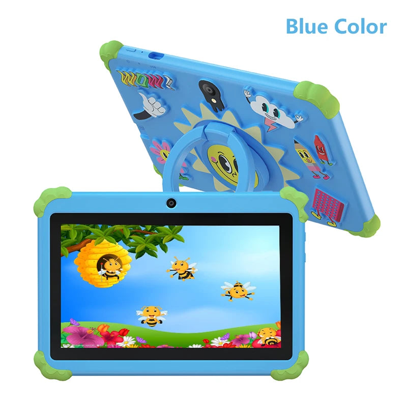 New 7 Inch Cartoon Pattern Kids' tablet Android 13, 4GB RAM 64GB ROM, 1TB Expand, WiFi, 4000mAh Battery, Dual Camera, Google Pad