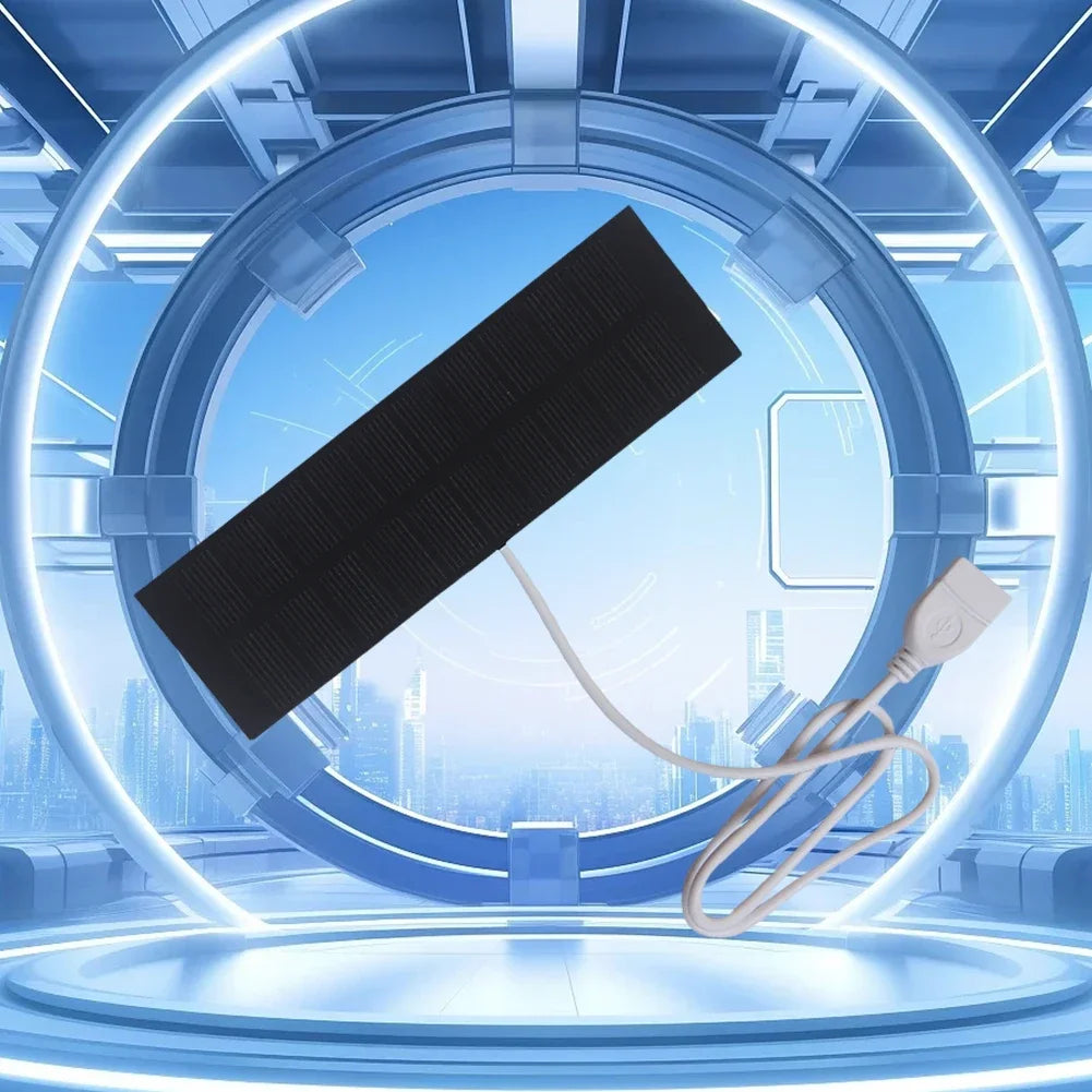 USB Solar Panel Charger Portable Battery Mobile Phone Charging Bank Charging Panel for Phones Fans Flashlight Small Power Banks