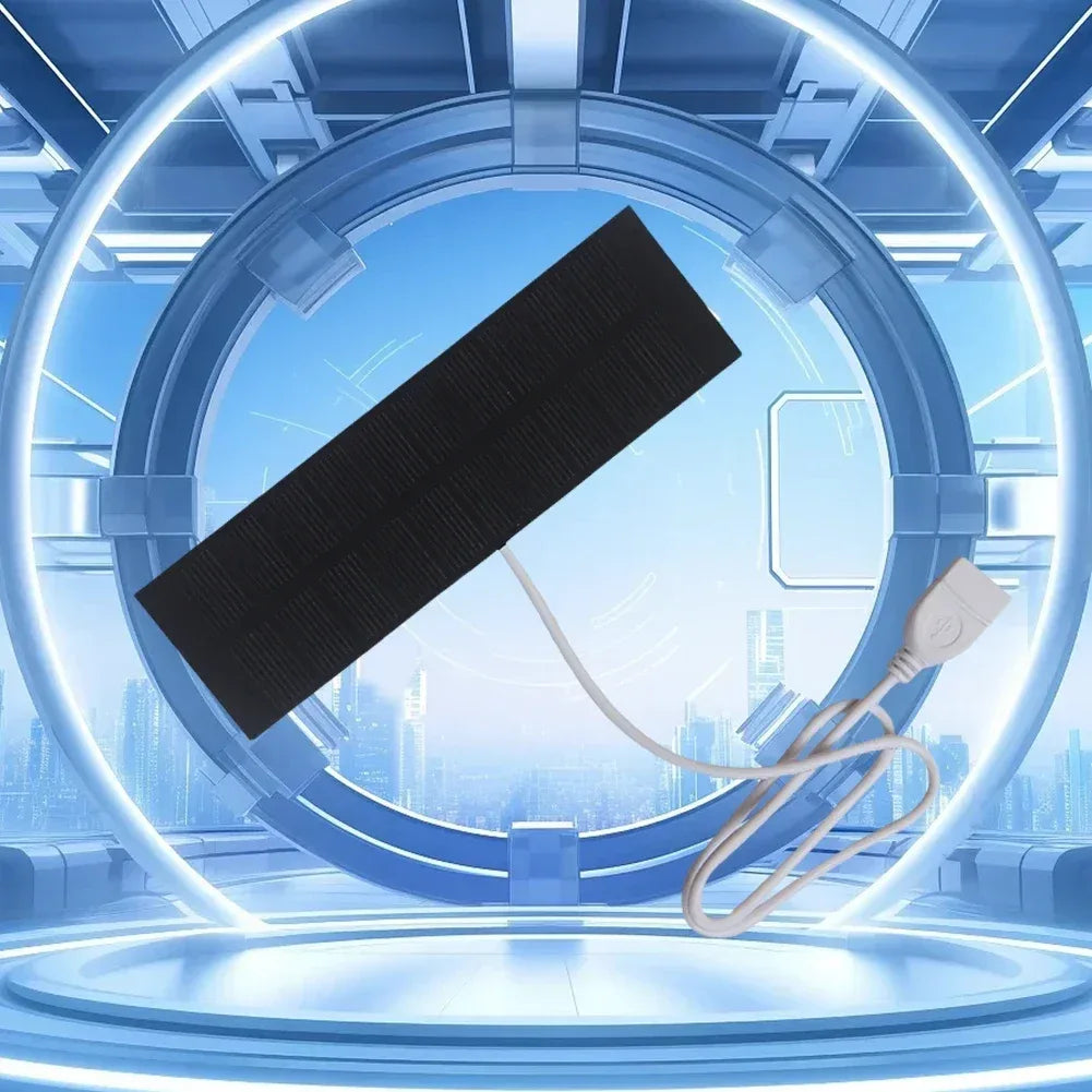 USB Solar Panel Charger Portable Battery Mobile Phone Charging Bank Charging Panel for Phones Fans Flashlight Small Power Banks - 1Tecbuy