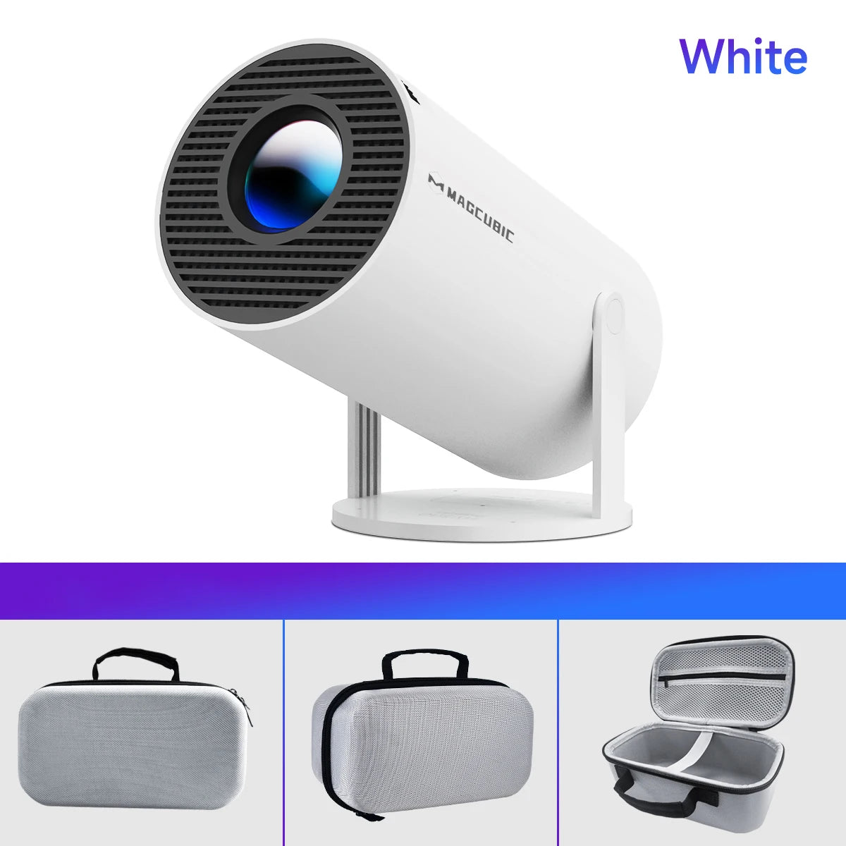 Magcubic Projector HY300 Pro 4K Android 11 Dual Wifi6 290ANSI Allwinner H713 BT5.0 1080P 1280*720P Home Cinema Outdoor Projetor