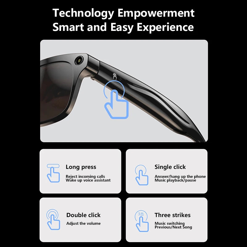 Xiaomi New 8K Ultra AI Glasses with 100MP Camera Voice Control Bluetooth Audio AR Color-Shifting Display GPT-Powered Assistant