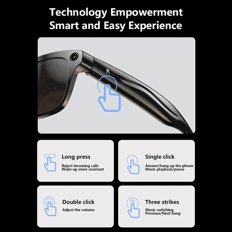 Xiaomi New 8K Ultra AI Glasses with 100MP Camera Voice Control Bluetooth Audio AR Color-Shifting Display GPT-Powered Assistant - 1Tecbuy