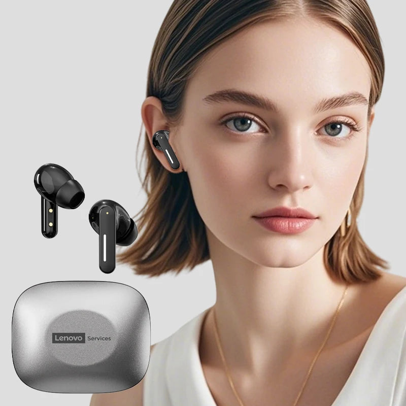 New Lenovo LE209 Wireless Upgrade Bluetooth 6.0 Earphone Noise Canceling Sport Headphones 30H Long Battery Life Headset With Mic