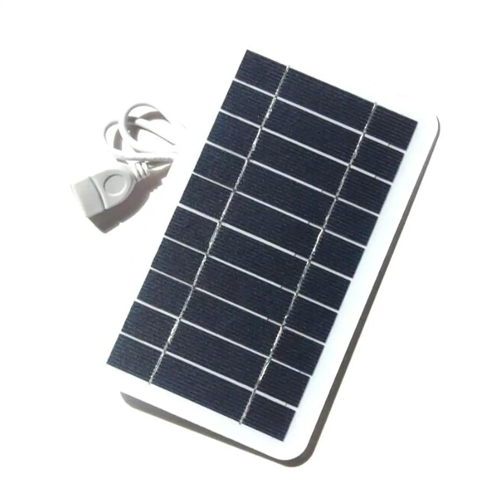 Portable Solar Panel 5V 2W Solar Plate With USB Safe Charge Stabilize Battery Charger For Power Bank Phone Outdoor Camping Home - 1Tecbuy