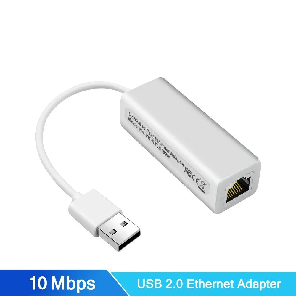 2500Mbps Ethernet Adapter 2.5G USB 3.0 Type C to RJ45 Network Card Wired Ethernet Gigabit Adapter Lan Card Hub for MacBook iPad - 1Tecbuy