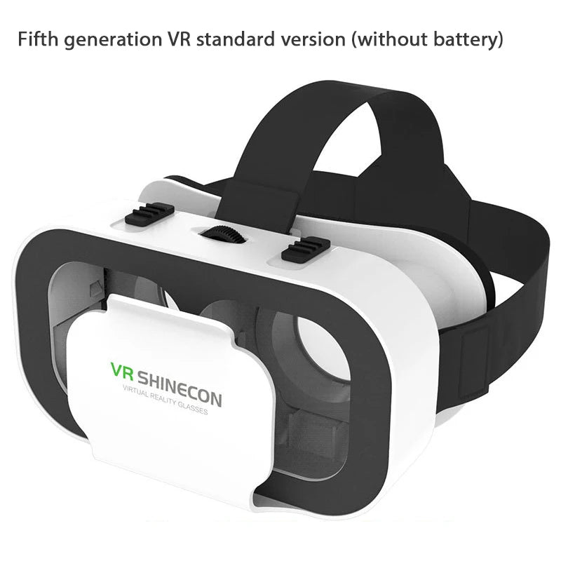 Shinecon 3D VR Glasses Virtual Reality Viar Goggles Headset Devices Smart Helmet Lenses For Cell Phone Mobile Smartphones Viewer