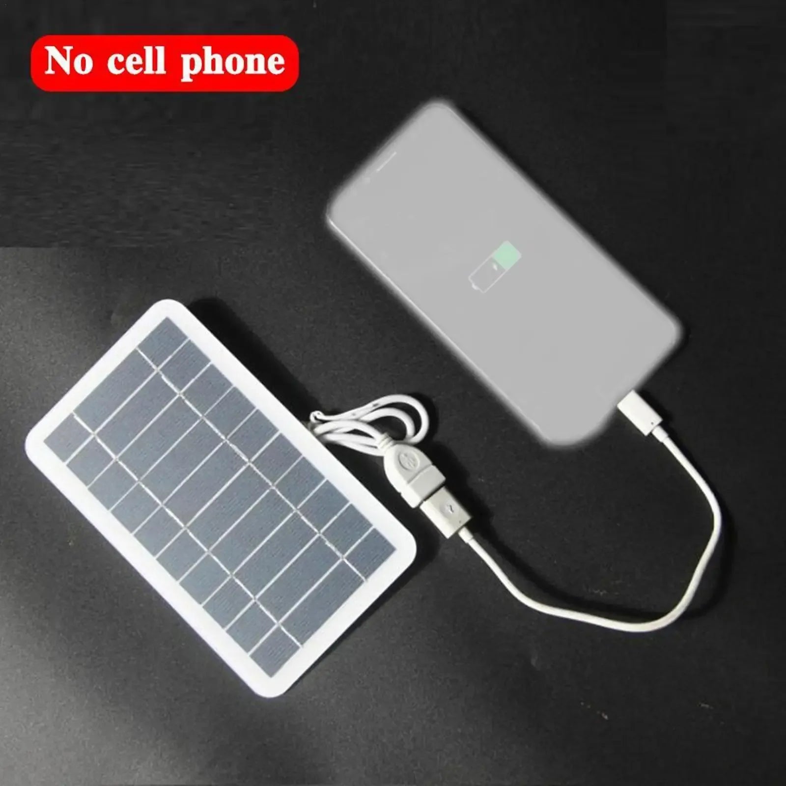 Portable Solar Panel 5V 2W Solar Plate With USB Safe Charge Stabilize Battery Charger For Power Bank Phone Outdoor Camping Home - 1Tecbuy