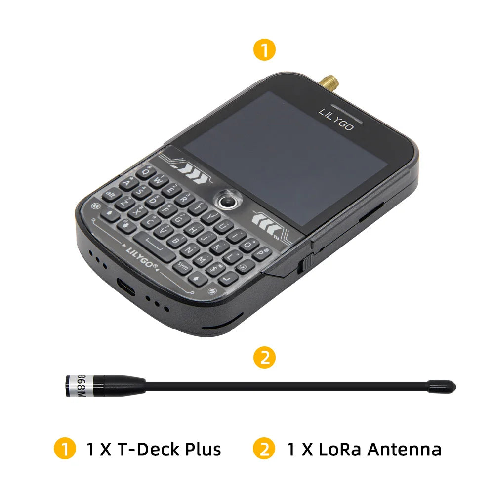 LILYGO® T-Deck Plus ESP32-S3 LoRa Development Board LoRaWAN Low power consumption long distance communication Wireless Module