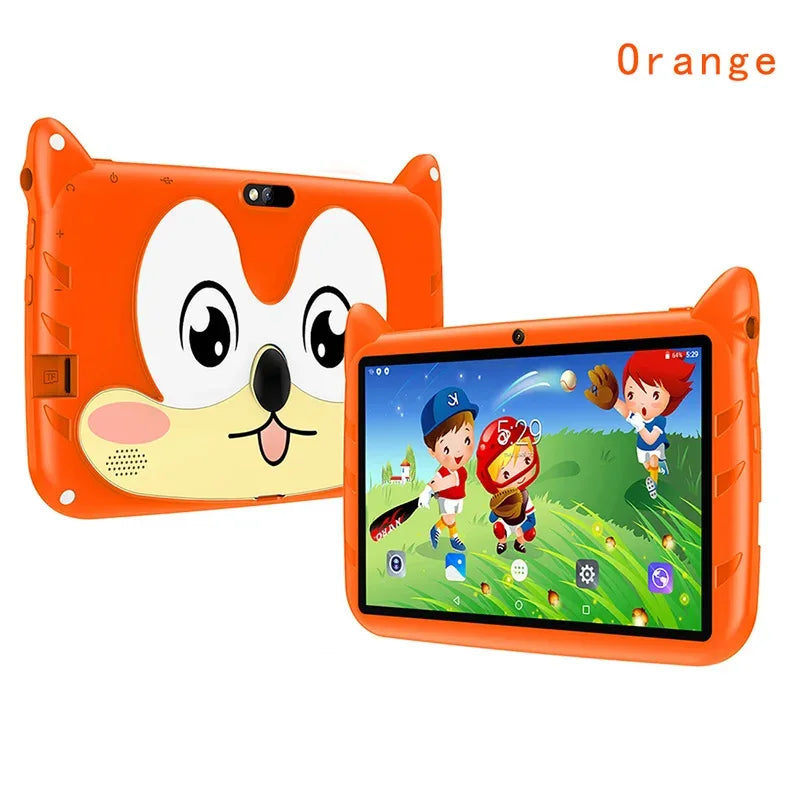 New 5G WiFi 7 Inch Tablet Pc Children's Gift Kids Learning Education Tablets Android 13 Quad Core 4GB RAM 64GB ROM Dual Cameras - 1Tecbuy