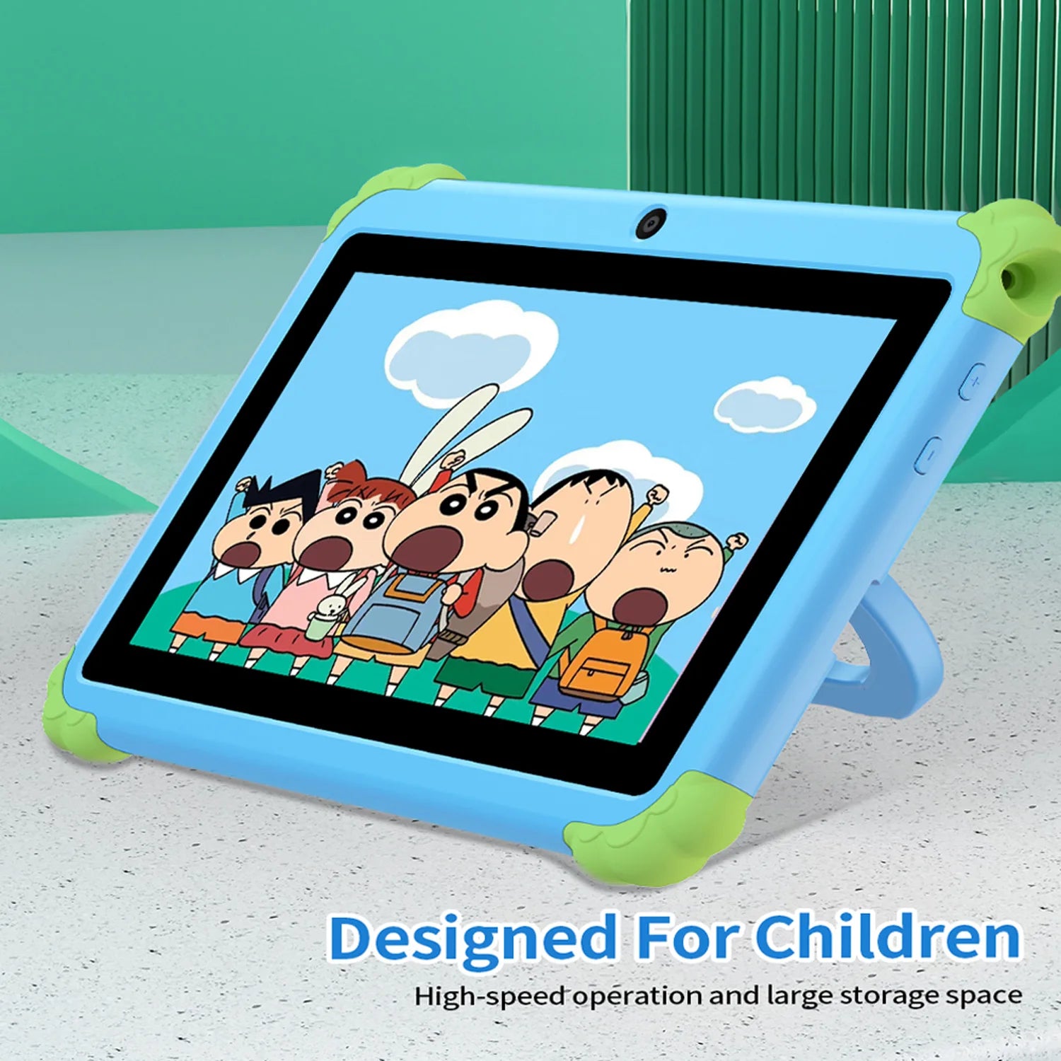 New 7 Inch Cartoon Pattern Kids' tablet Android 13, 4GB RAM 64GB ROM, 1TB Expand, WiFi, 4000mAh Battery, Dual Camera, Google Pad