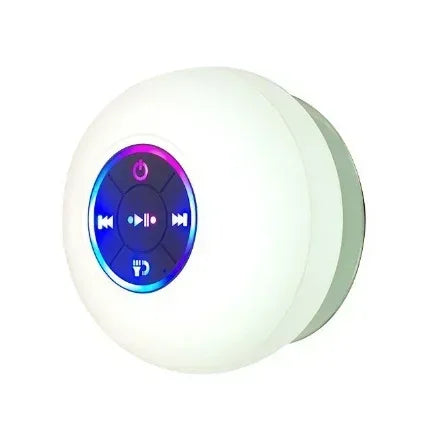 2025 New bathroom waterproof wireless LED suction Cup Mini Bluetooth speaker Portable outdoor sports stereo speakers - 1Tecbuy