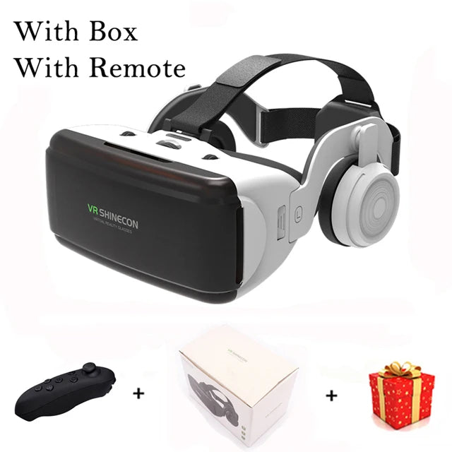 VR Shinecon Viar Virtual Reality Glasses 3D For iPhone Android Smart Phone Smartphone Headset Helmet Goggles Casque Video Game