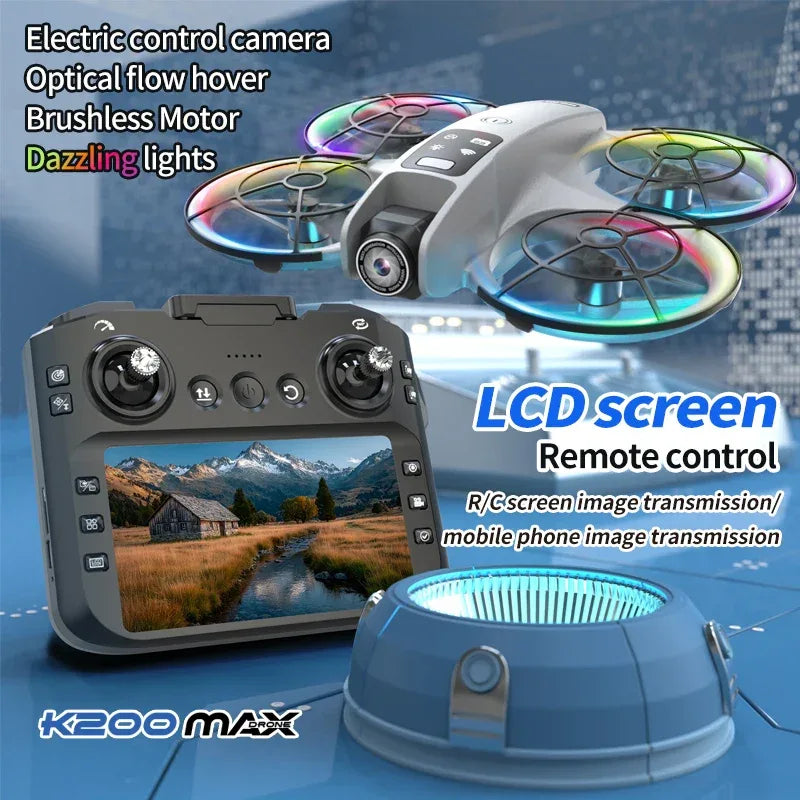 Xiaomi Drone with Camera HD 8K 1080P FPV RC Drones Profesional Five-sided Obstacle Avoidance Helicopter Drone Toy 2025New - 1Tecbuy