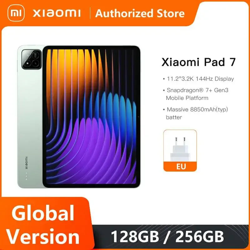 Xiaomi Pad 7 Mi Tablet Global Version Snapdragon 7+ Gen 3 11.2" 3.2K 144Hz Display Adreno GPU 45W Turbo charge 8850mAh - 1Tecbuy