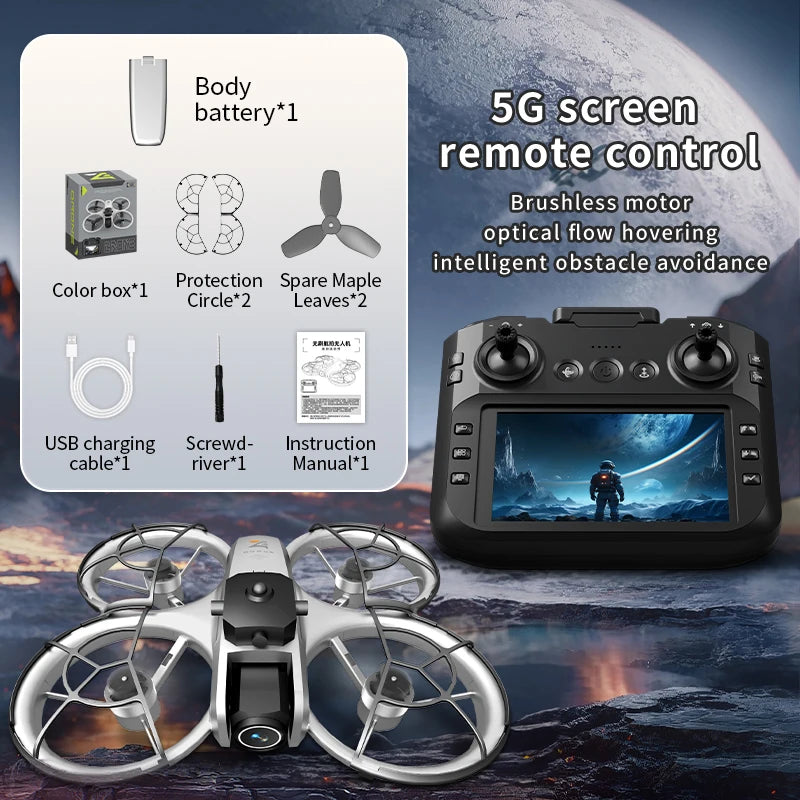 Xiaomi Z4 Mini Drone with Camera HD 8K 1080P FPV RC Drones Profesional Five-sided Obstacle Avoidance Helicopter Drone Toy