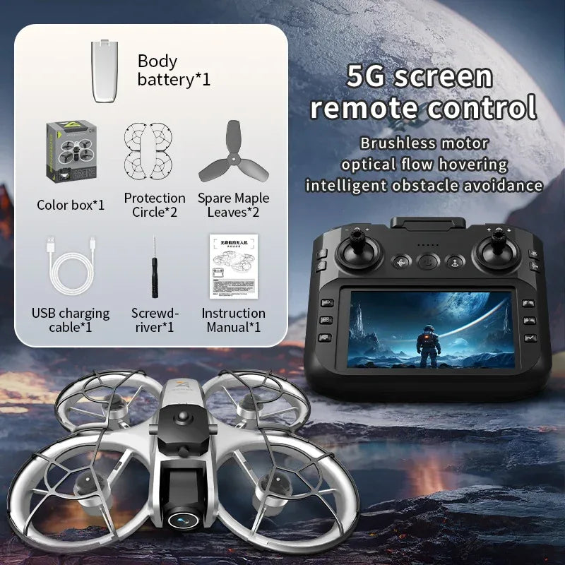 Xiaomi Z4 Mini Drone with Camera HD 8K 1080P FPV RC Drones Profesional Five-sided Obstacle Avoidance Helicopter Drone Toy - 1Tecbuy