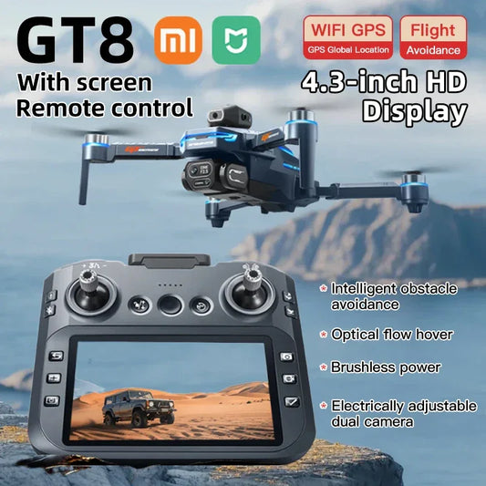 Xiaomi Mijia GT8 Drone 4K Professional 8K Camera Aerial FPV Avoiding Obstacle with Large Screen Remote Control Folding RC Dron - 1Tecbuy