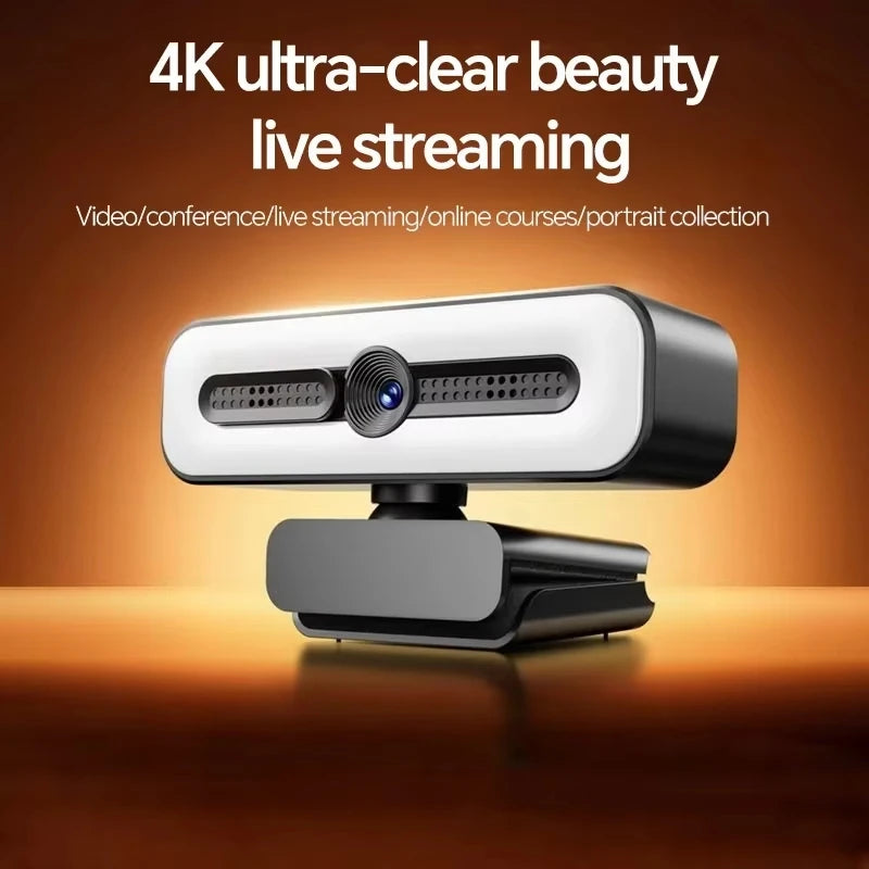 Xiaomi 4K HD Mini Webcam Portable 1080P Webcam With Microphone Light Laptop Desktop Computer For Live Video Call Conference