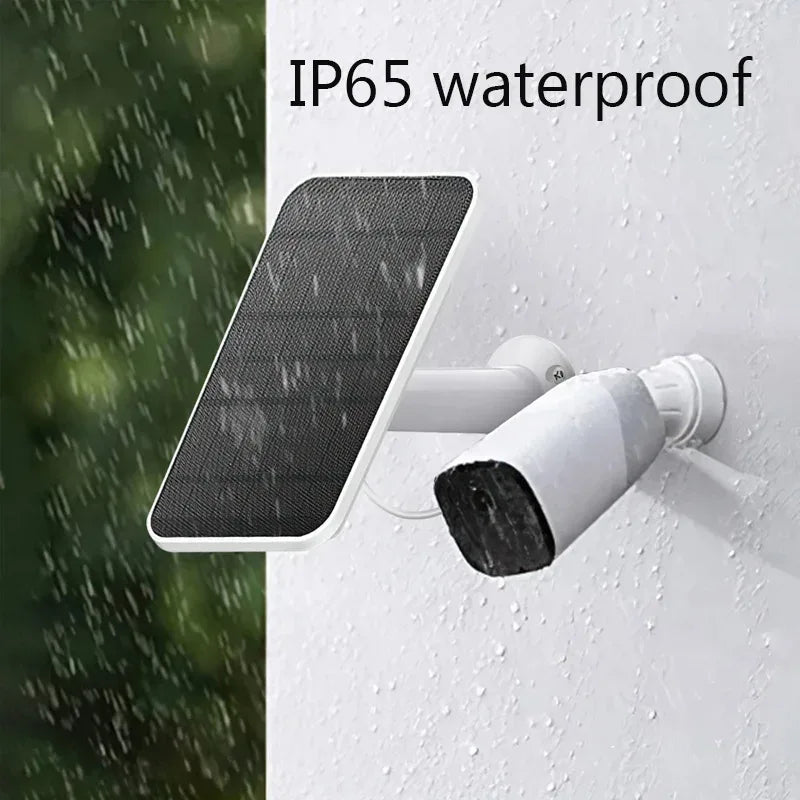 Solar Panel 10W 5V Charging Panel Doorbell Surveillance Camera Low Consumption Security Surveillance Type-C Output 10W - 1Tecbuy