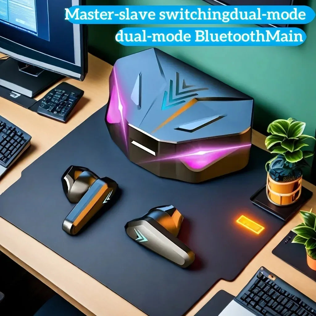 X15 TWS Wireless Bluetooth Headset LED Display Gamer Earbuds with Mic Wireless Headphones Noise Cancelling Bluetooth Earphones - 1Tecbuy