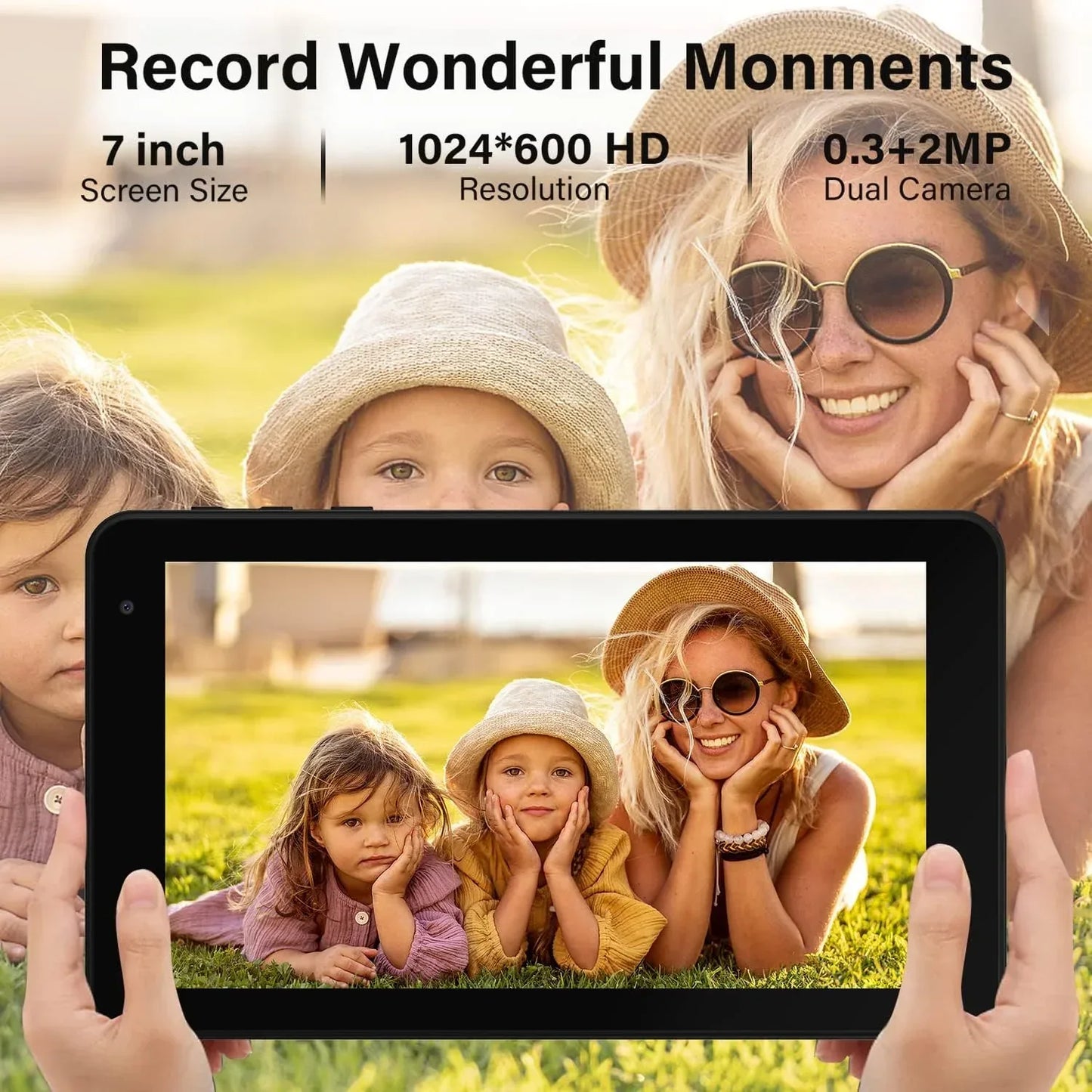 Top Sales Tablet PC 7 INCH G7 Android 5.0 DDR 1GB EMMC 8GB Quad Core 1024 x 600 IPS 3000mAh Li-ion Battery WIFI - 1Tecbuy