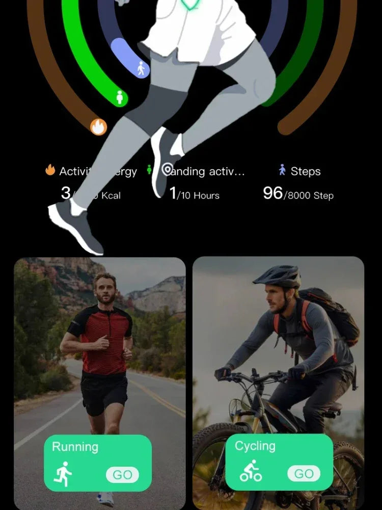 New Smart Ring 2025 Display Screen Gestures Control Video 5ATM Waterproof Remote Camera Blood Oxygen Monitor Multi Sports Mode - 1Tecbuy