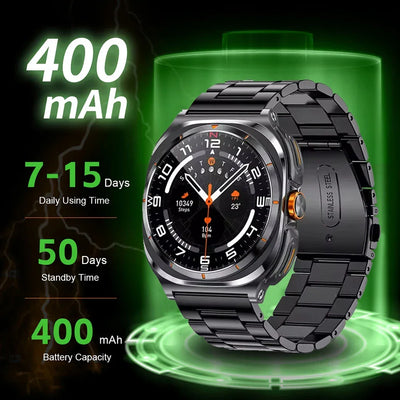 2025 Upgraded For Android IOS TWS 2 in 1 SmartWatch with Headphones Bluetooth Call IP68 Waterproof Outdoor GPS Sport Smartwatch - 1Tecbuy