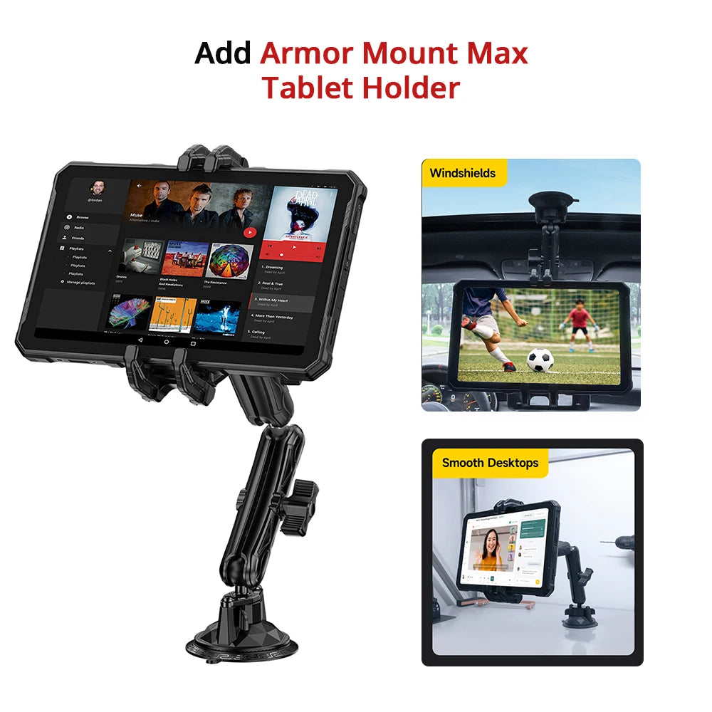 Ulefone Armor Pad 4 Ultra 5G Rugged Tablet Thermal lmaging 11800mAh 10.36"2K 16GB + 256GB Android 14 LED  Light