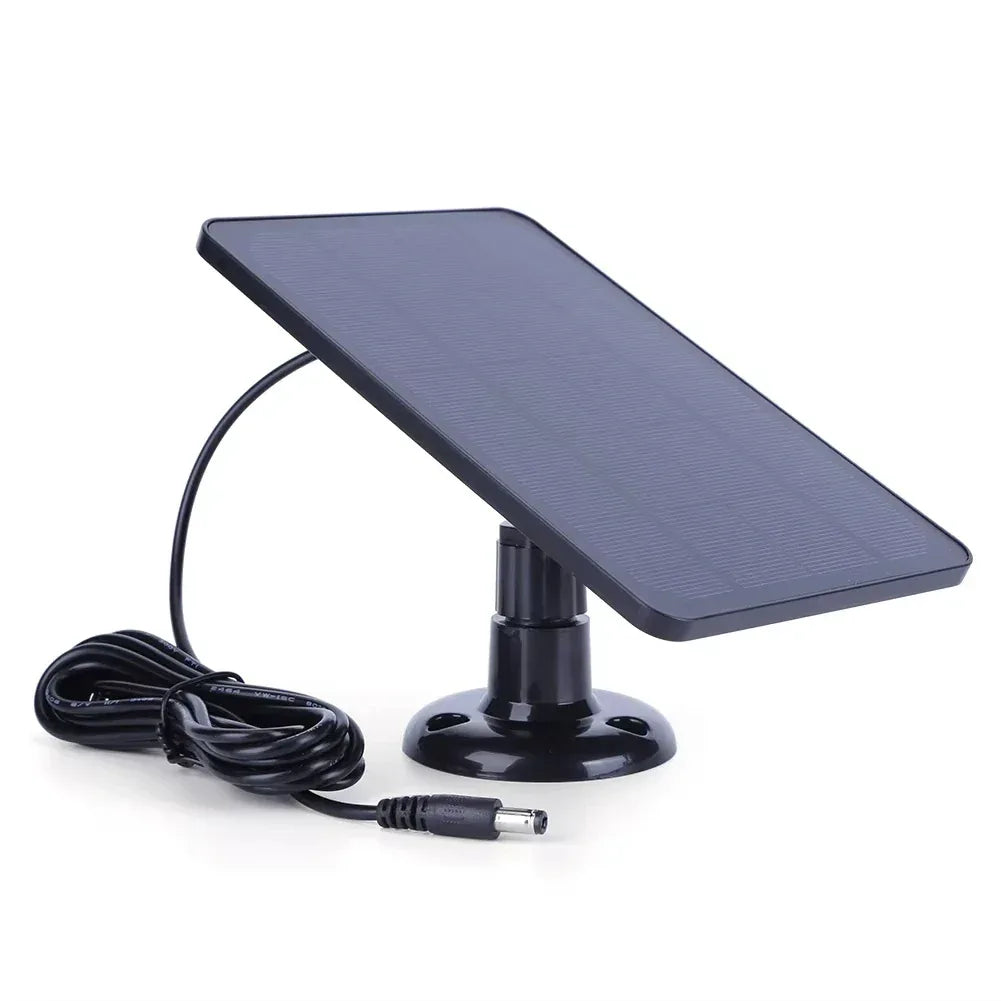 10W 5V Solar Panel 2in1 Micro USB+Type-C Solar Panels Outdoor Solar Cells Chargerfor Security Camera/Small Home Light System - 1Tecbuy