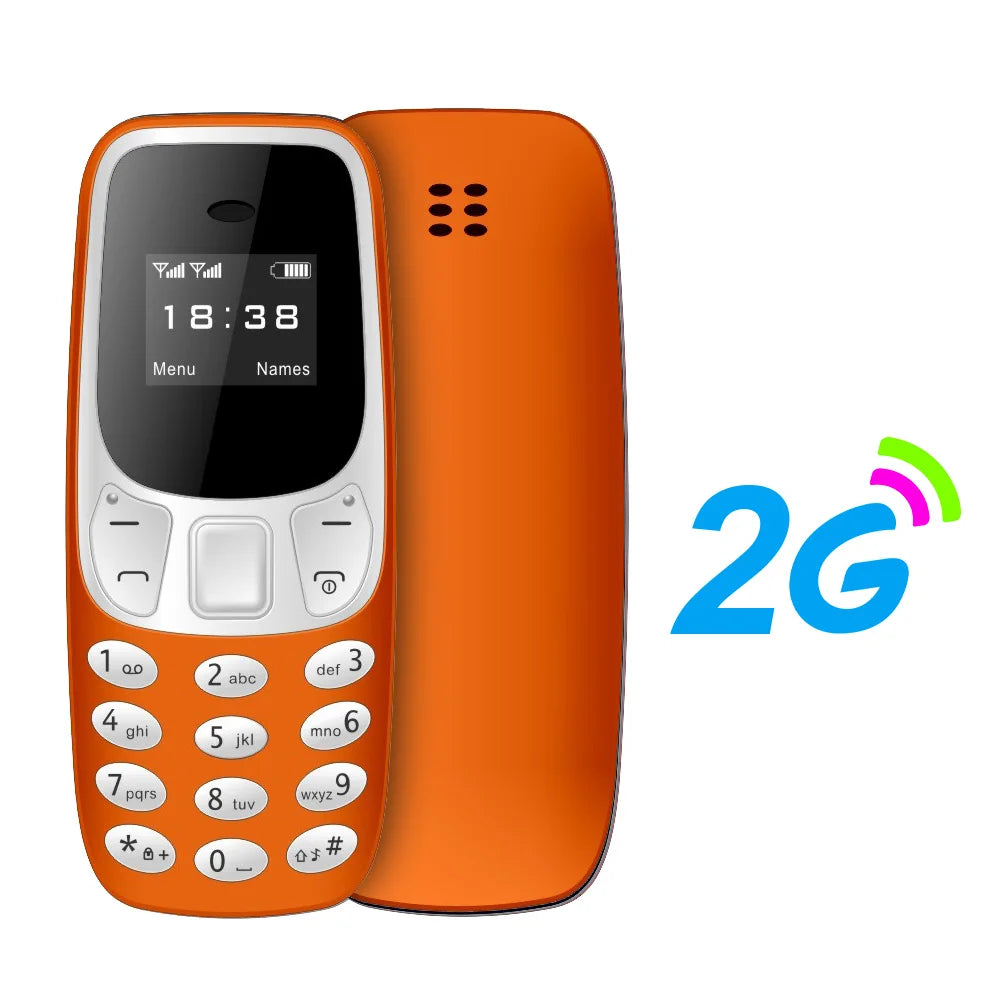 SERVO BM10 Mini Mobile Phone 2G GSM/4G LTE Speed Dial Call Recording MP3 Player Blacklist Dual SIM Standby Smallest Cellphones