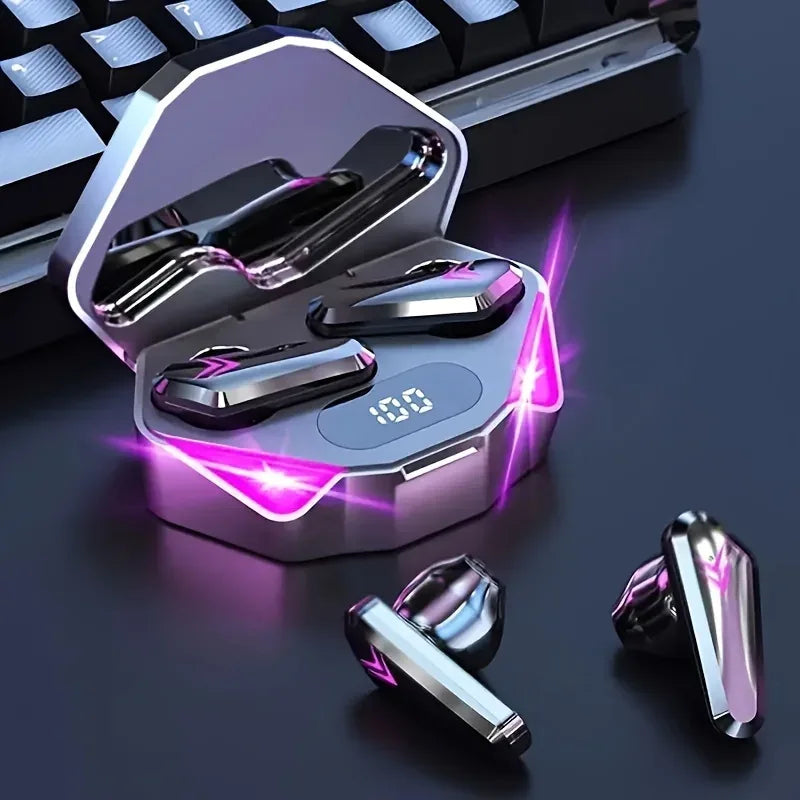 X15 TWS Wireless Bluetooth Headset LED Display Gamer Earbuds with Mic Wireless Headphones Noise Cancelling Bluetooth Earphones - 1Tecbuy