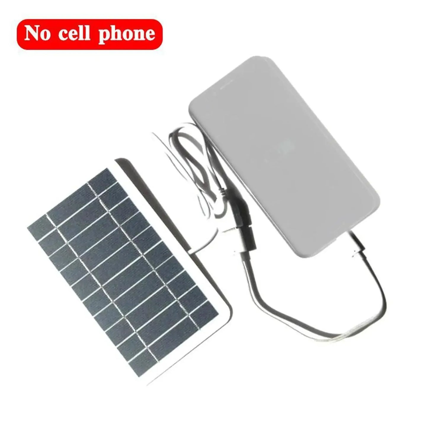 Portable Solar Panel 5V 2W Solar Plate With USB Safe Charge Stabilize Battery Charger For Power Bank Phone Outdoor Camping Home - 1Tecbuy
