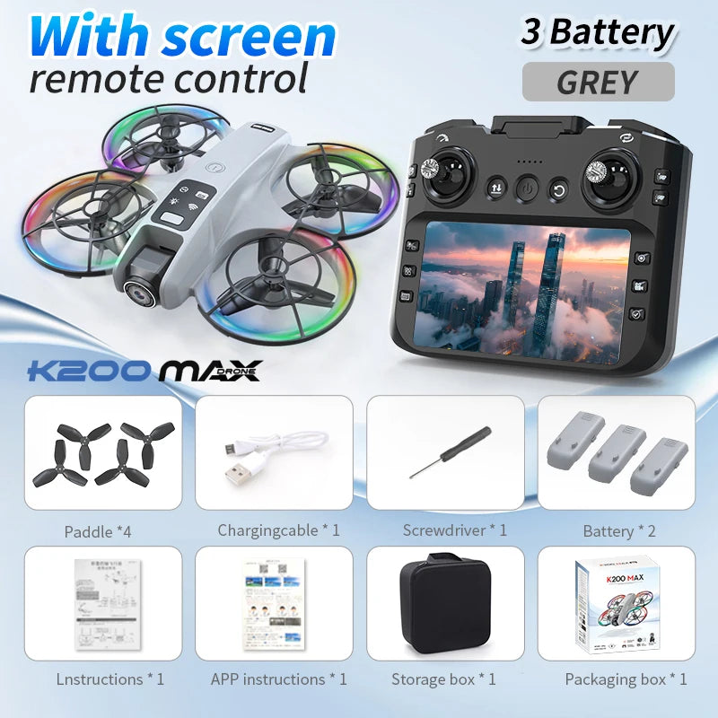 Xiaomi Drone with Camera HD 8K 1080P FPV RC Drones Profesional Five-sided Obstacle Avoidance Helicopter Drone Toy 2025New