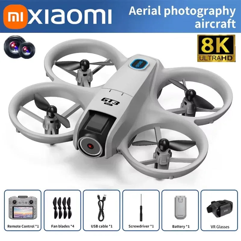 Xiaomi Gt3 Max Drone 8k Hd Aerial Photography Large Screen Optical Flow Positioning Brushless Intelligent Obstacle Avoidance - 1Tecbuy