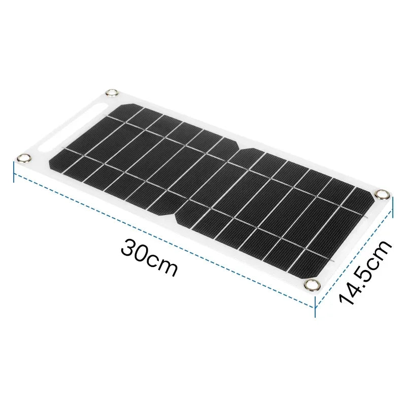 5V 35W Sunpower Portable Solar Panel With USB Safe Stabilize Charger For Phone Power Bank Outdoor Camping Home RV Gift Use - 1Tecbuy