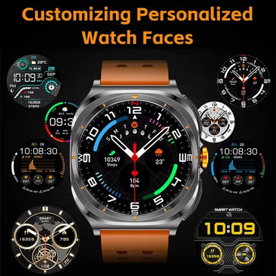 2025 Upgraded For Android IOS TWS 2 in 1 SmartWatch with Headphones Bluetooth Call IP68 Waterproof Outdoor GPS Sport Smartwatch - 1Tecbuy