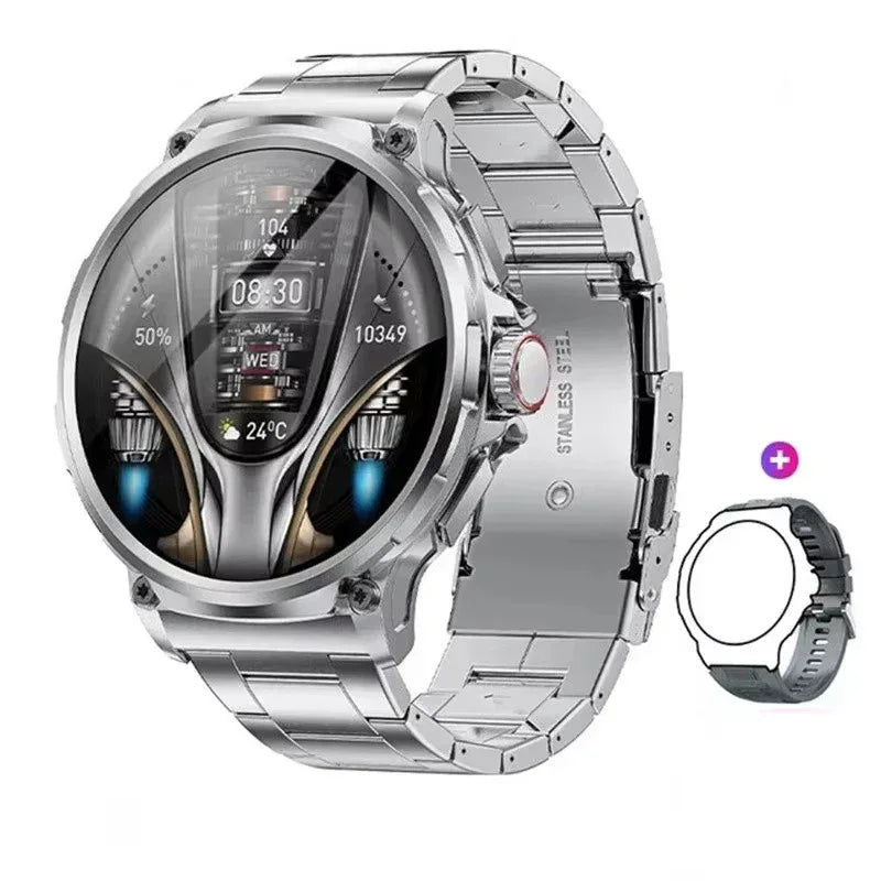 710mAh Bluetooth Call Smart Watch Men 1.85" HD Screen Multi Sports Modes Heart Rate Monitor 2025 New Smartwatch For Android IOS - 1Tecbuy