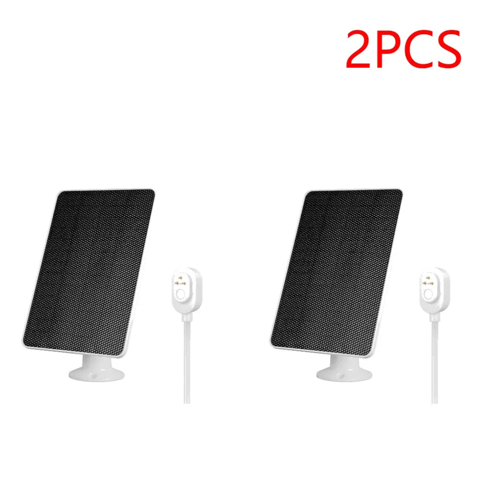 10W Solar Panel with Charging Cable Monocrystalline Solar Panel Charger IP65 Waterproof for Arlo Ultra/Ultra 2/Pro 3/Pro 4/Pro 3 - 1Tecbuy