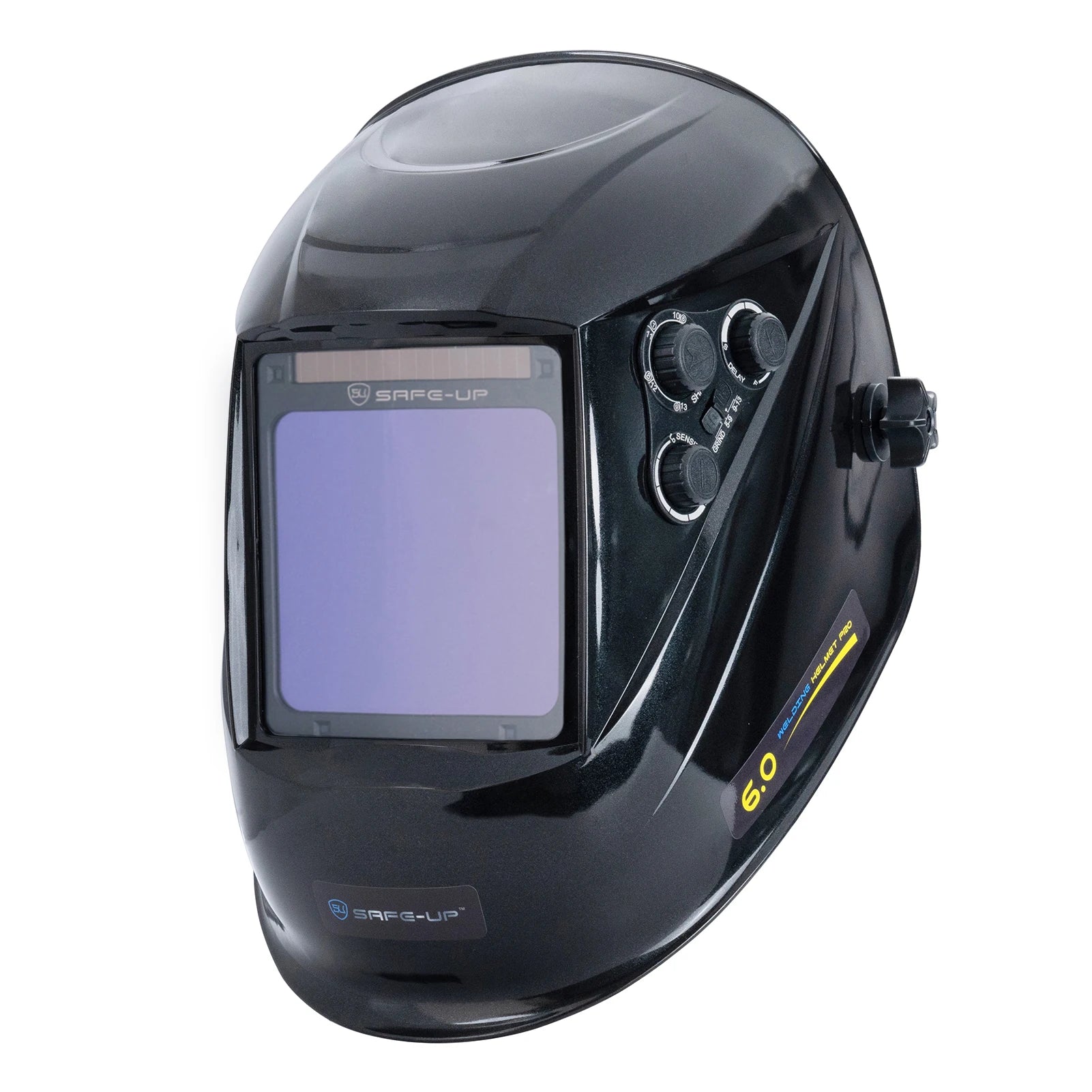 Welding Mask 1/1/1/1 Auto Darkening Welding Helmet 100x97mm Large View TRUE Color 4 Sensors for MIG MAG MMA Welder Machine